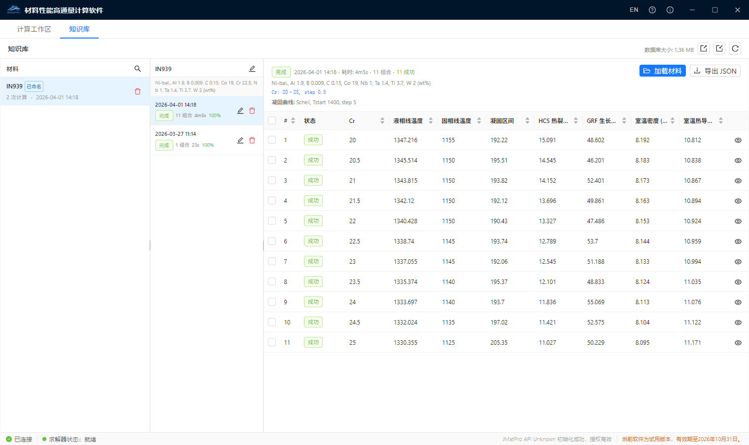 MatSimKit-HT — 知识库与历史数据管理